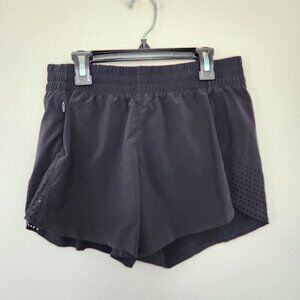 Athleta Shorts Hustle Womens XS Black Lightweight 4.5" Pockets 980419 Running  -